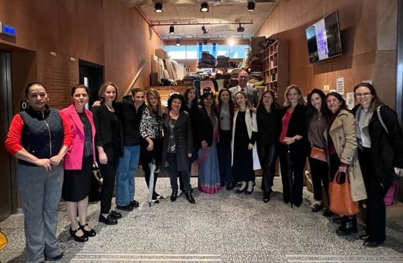 Solidarity in action: Female ambassadors tour Jerusalem command center